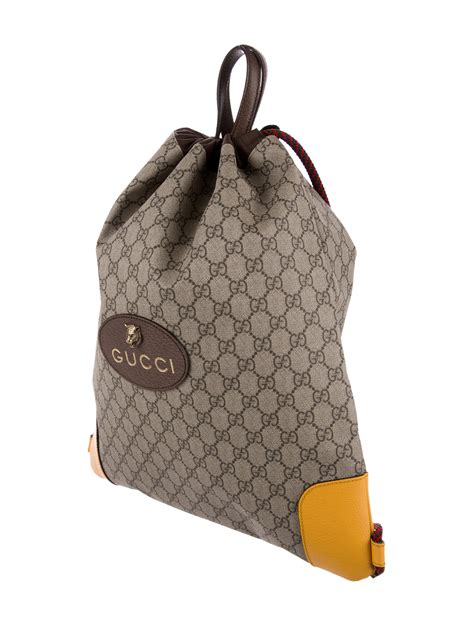 gucci drawstring backpack cheap|gucci backpacks bootleg.